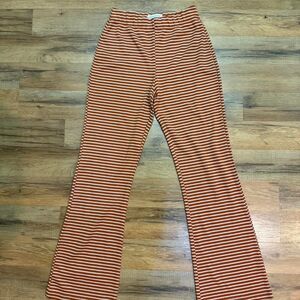 Urban Outfitters Women's multi stretch knit flare pants Medium Low Rise